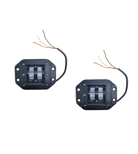 V193-20W: Faróis de neblina  para embutir de 20 Watts - O par