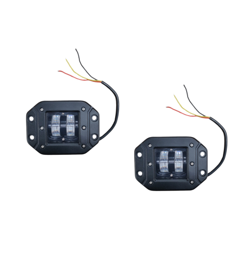 V193-20W: Faróis de neblina  para embutir de 20 Watts - O par